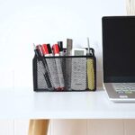 Magnetic Pencil Holder Organizer (Black 2 Comp)