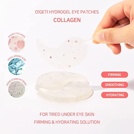 O!GETi Hydrogel Eye Patches 30 pairs | Moisturizer Gel Pads, Korean Skincare, Beauty & Personal Care