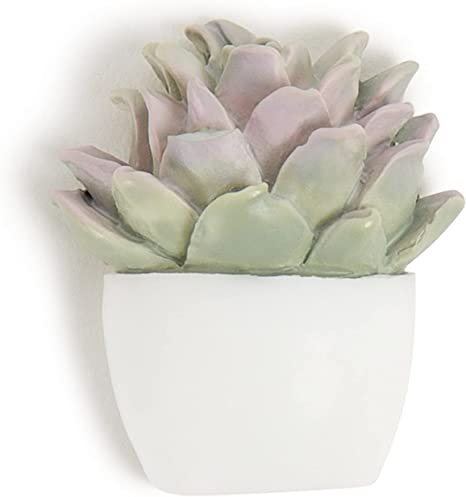 U Brands Succulent Push Pins Set, Office Supplies, Three Assorted Styles, 9 Count