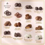 Bonnie & Pop- Chocolate Gift Basket, Food Gifts Arrangement Platter