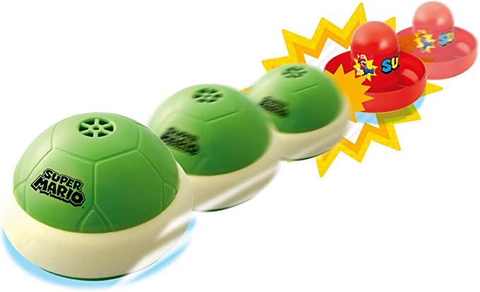 EPOCH Games Super Mario Hover Shell Strike, Tabletop or Floor Multiplayer Sports Game