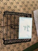 TOOFLEE Napkin Holder with a Pivoted Arm Hold - Elegant, Stylish - Black