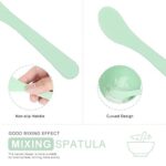 Face Mask Mixing Bowl Set, Plazuria 5 in 1 DIY Facemask Mixing Tool Kit