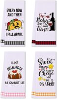 Funny Kitchen Towels, Set of 4, Funny House Warming Presents, Hostess Gifts