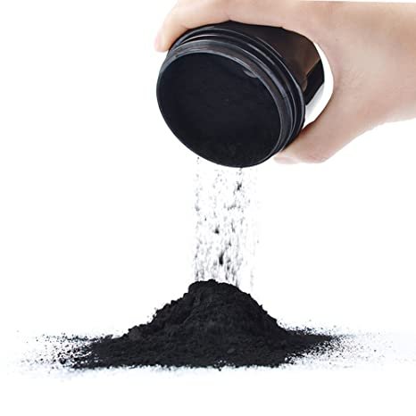 Teeth Whitening Charcoal Powder with Bamboo Brush Oral Care Set (1.05 oz)