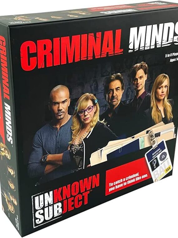 Criminal Minds Unknown Subject - Unsub - Fast-Paced Social Deduction Game