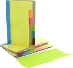 Redi-Tag Divider Sticky Notes,  4 x 6 Inches, Assorted Neon Colors (29500)