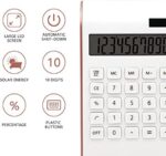 Rose Gold Calculator, UPIHO Rose Gold Office Supplies and Accessories