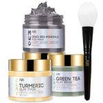 ANAI RUI Turmeric Clay Mask Set, 2.5 oz each