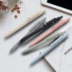6 Pack Cute Gel Pens, Fine Point 0.5mm Black Ink Rolling Ball Gel Pens