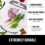 Gorilla Grip Durable Kitchen Cutting Board Set of 3