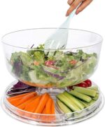 MASTERTOP Cake Stand with Dome Cover - 6 in 1