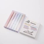 Alohaster HPSIZEE Aesthetic Cute Highlighters Mild Assorted Colors With Soft Chisel Tip