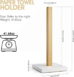 LUTAVOY Paper Towel Holders (KZ20 Gold & White)