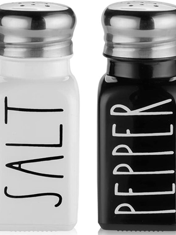 Farmhouse Salt and Pepper Shakers Set by Brighter Barns