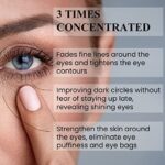 Anti Aging Eye Cream for Dark Circles and Puffiness that Reduces Eye Bags, The Most Effective Under Eye Cream for Wrinkles (0.51 fl.oz)