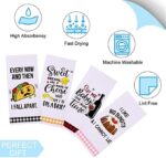 Funny Kitchen Towels, Set of 4, Funny House Warming Presents, Hostess Gifts