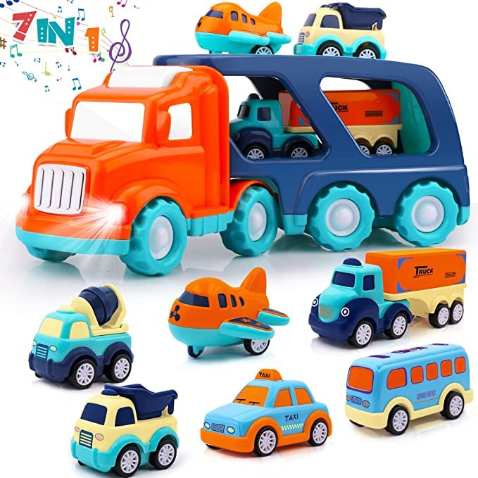 Nicmore Toddler Toys Car for Boys: Kids Toys for 2 3 4 5 Year Old Boys Girls