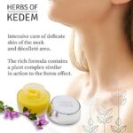 Herbs of Kedem Boto-V Neck and Chest Wrinkle Balm Treatment for Women Dry Skin -Jojoba Oil, 1.69 Fl.Oz
