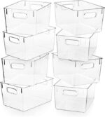 ClearSpace Plastic Storage Bins – Perfect Kitchen Organization or Pantry Storage