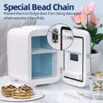 SPECILITE Mini Fridge for Skin Care, Personal AC/DC Refrigerator for Makeup, Food, Travel, Bedroom