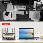 Gianotter Desk Organizers and Accessories, Office Supplies Desk Organizer  (Black)