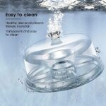 MASTERTOP Cake Stand with Dome Cover - 6 in 1