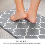 WISELIFE Kitchen Mat Cushioned Anti-Fatigue Kitchen Rug, 17.3"x 59" Waterproof Non-Slip Kitchen Mats