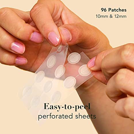 Rael Miracle Invisible Spot Cover -2 Sizes (96 Count)