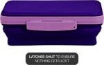 It's Academic Flexi Storage Boxes with Lids, 4-Pack, Assorted