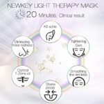 Led Face Mask Light Therapy, Korea PDT Technology for Acne Reduction