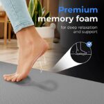 Homergy Anti Fatigue Kitchen Mats for Floor 2 Piece Set
