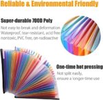 Expanding File Folders,  Office Supplies, Desk Organization, Letter Size, 24 Pockets
