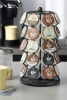 Nifty Coffee Pod Carousel, Spins 360-Degrees, 35 Pod Pack Storage