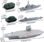 deAO Aircraft Carrier Toy with Scale Model