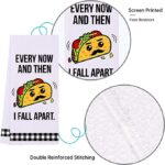 Funny Kitchen Towels, Set of 4, Funny House Warming Presents, Hostess Gifts