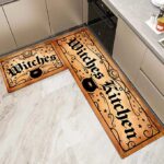 Christmas Mat Kitchen Runner Rugs Comfort Home Decor Non-Slip Floor Mat Doormat