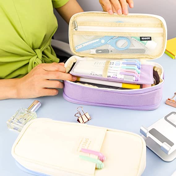 Large Storage Pencil Pouch, School Office Supplies