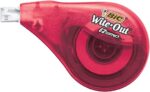 BIC Wite-Out EZ Correct Correction Tape, 4-Count Pack (WOTAPP418-WHI)