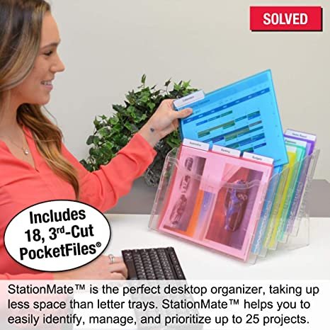 Ultimate Office StationMate StepUp File Desktop Organizer