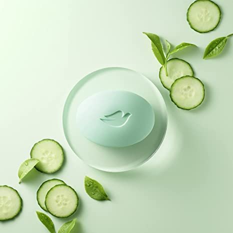 Dove Skin Care Beauty Bar For Softer Skin Cucumber and Green Tea 3.75 oz, 14 Bars