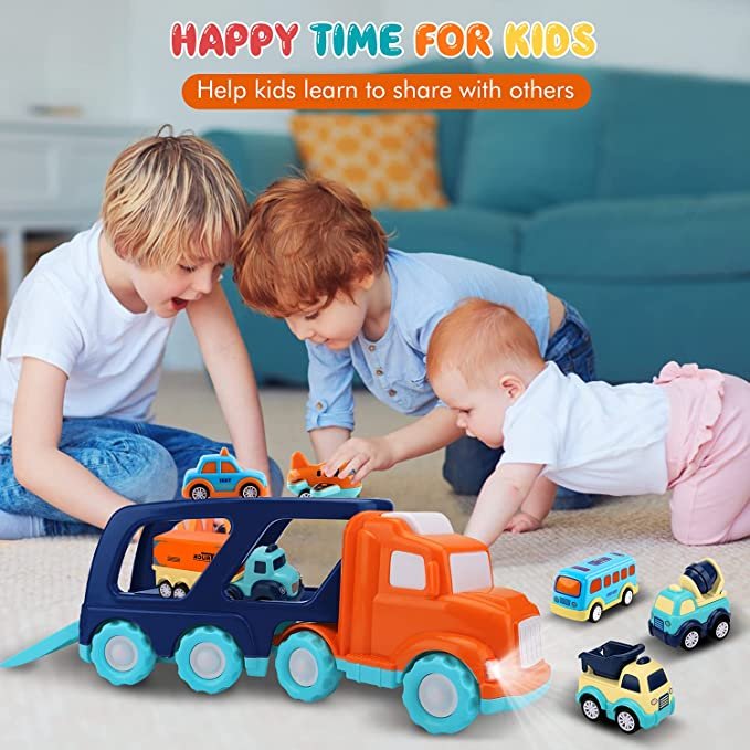 Nicmore Toddler Toys Car for Boys: Kids Toys for 2 3 4 5 Year Old Boys Girls