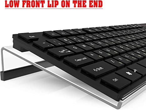 KOTEMON Acrylic Tilted Computer Keyboard Stand