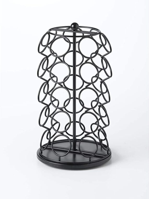 Nifty Coffee Pod Carousel, Spins 360-Degrees, 35 Pod Pack Storage