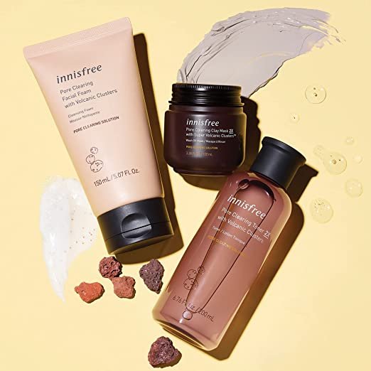 innisfree Pore Clearing Clay Masks with Volcanic Cluster