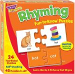 TREND ENTERPRISES: Fun-to-Know Puzzles: Rhyming, Learn Words