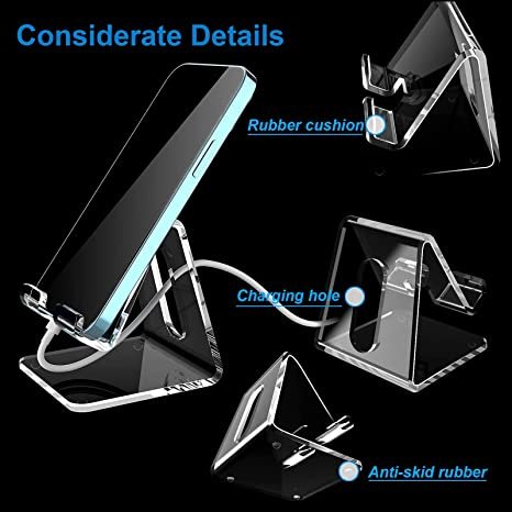 Crpich Acrylic Cell Phone Stand