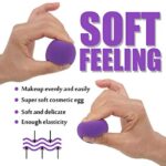 Makeup Sponge Blender Beauty Sponge Set 12pcs and Beauty Foundation Sponge Blender Holder 1PCS