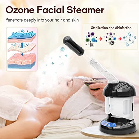 Hair Steamer Kingsteam 2 in 1 Ozone Facial Steamer