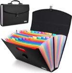 Uquelic 26Pockets Expanding File Folder